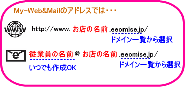 My-Web&Mail̃AhX`